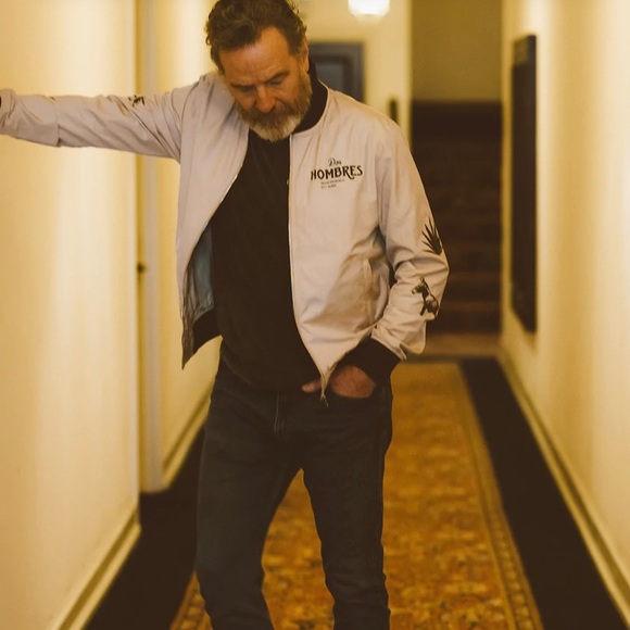 Dos Hombres bomber jacket (brand owned by Aaron Paul & Bryan Cranston) - Picture 2 of 4